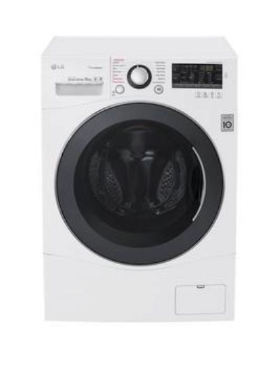 Lg Fh4A8Jds2 10Kg Load 1400 Spin Washing Machine - White Lg Fh4A8Jds2 10Kg Load 1400 Spin Washing Machine - White